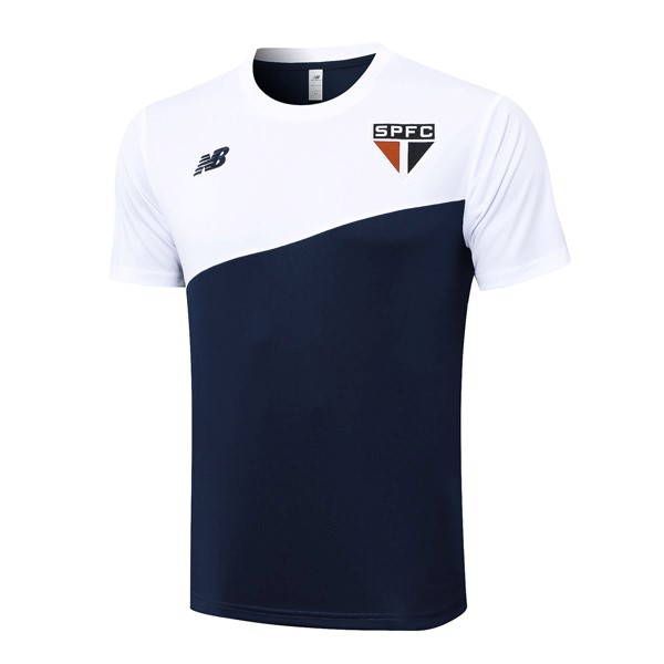 Camiseta Entrenamiento Sao Paulo 2024 2025 Blanco Azul